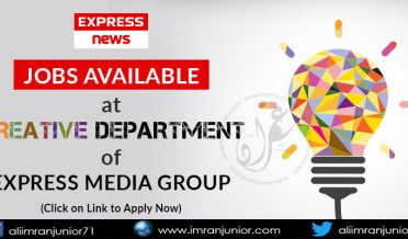 express news creative department jobs available