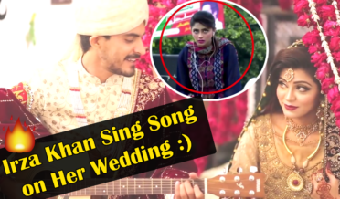 Irza Khan Singing Song On Her Wedding