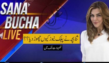 why sana bucha left public news