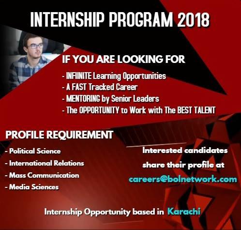 BOL Internship Program 2018