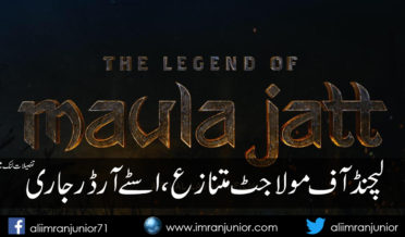 Legend of Maula Jatt Stay Order