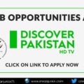 Job Opportunities at Discover Pakistan HD TV Channel