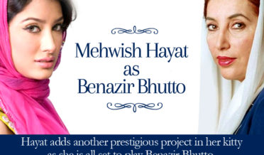 Mehwish Hayat as Benazir Bhutto