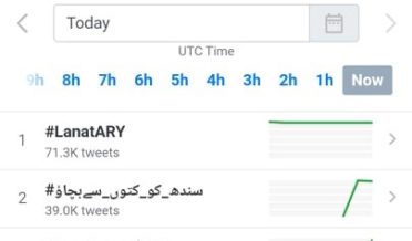 ary ke khilaaf trend ka zimmedaar kon
