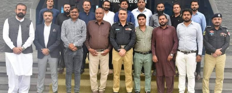 ig sindh se crime reporters ke wafad ki mulaqaat