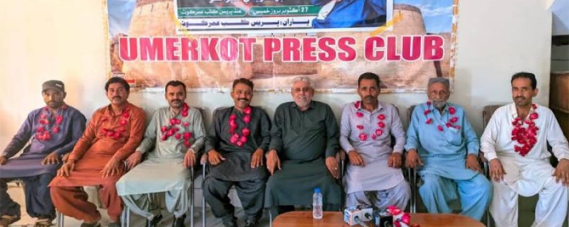 umarkot press club election pura panel baqubla kaamiyab