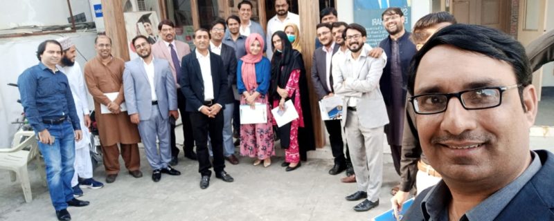 united journalism form ke zeer e ehtemaam digital media workshop