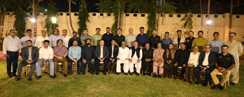 crime reporters bureau chief keliye ig sindh ka iftar dinner