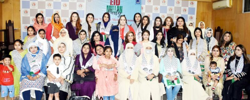 press club mein khawateen arkaan ki eid milan taqreeb