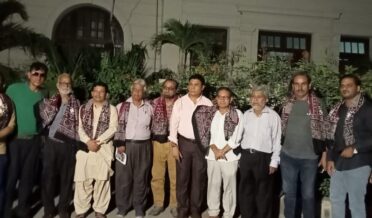 pma house mein karachi union of journalists ki majlis ke awzaz mein itaqbalia