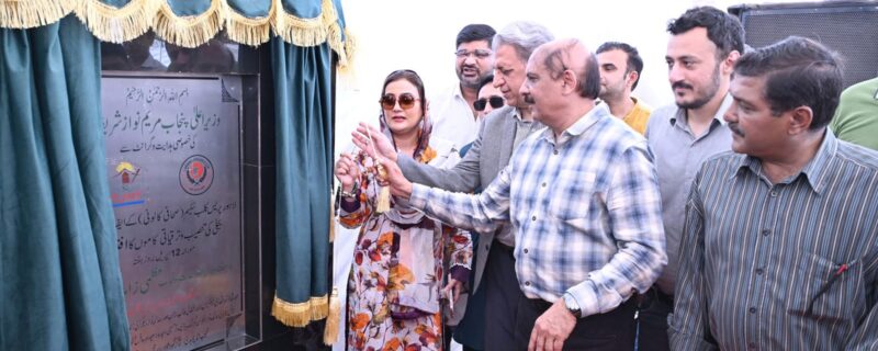 sahafi colony ke F block mein bijlee ki tanseeb ka iftetah