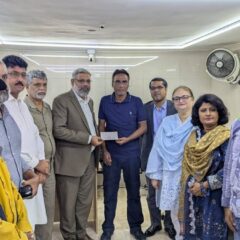 کے یو جے اپنے ارکان اور ان کے اہل خانہ کو علاج کی سہولت فراہم کرے گی