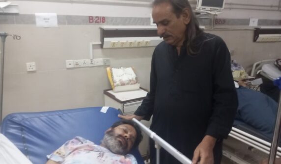 شہادت بلوچ کی حالت خطرے سے باہر ہے، سردار لیاقت کشمیری۔۔۔۔